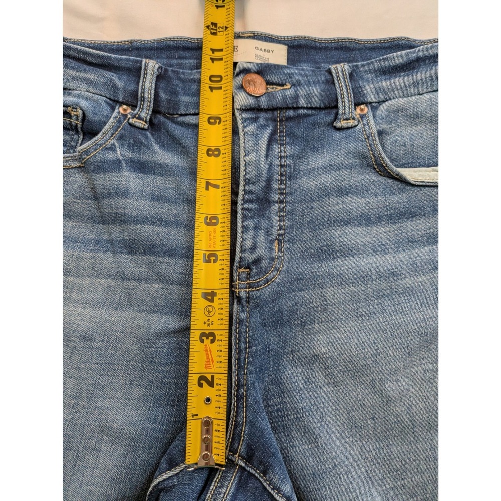 BKE Gabby Curvy High Rise Classic Skinny Jeans Blue Medium Wash 29x30 - Picture 8 of 13